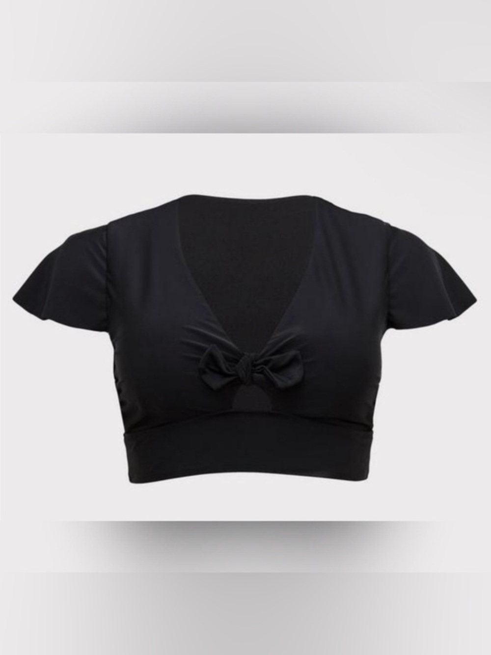 TORRID Wireless Flutter Sleeve Bikini Top & Skirt -Top- Size 3 Bottom Size 2 - Picture 13 of 14